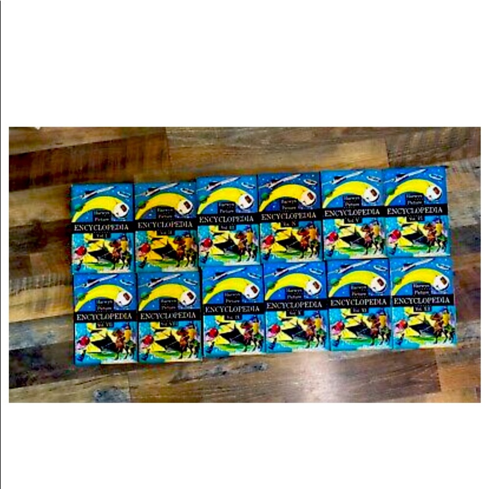 Vintage Set of 12 Encyclopedias for Children